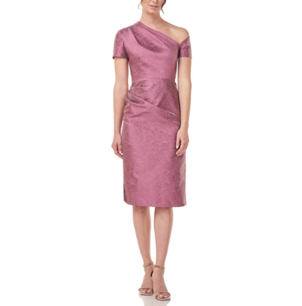 New Kay Unger Women's Heather Rose Caitlyn Midi Dress Size 10